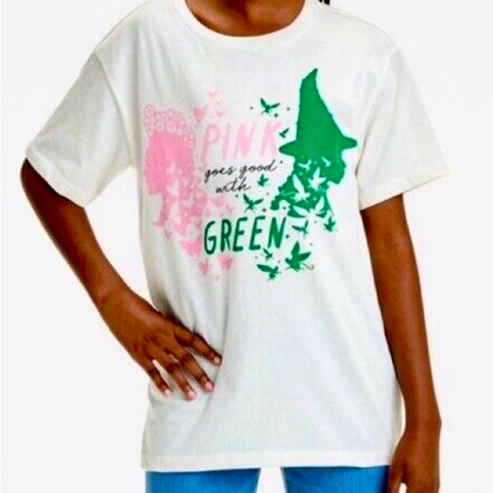 Girls Wicked T-shirt Target Exclusive Tazewell Pink Goes Good With Green XS